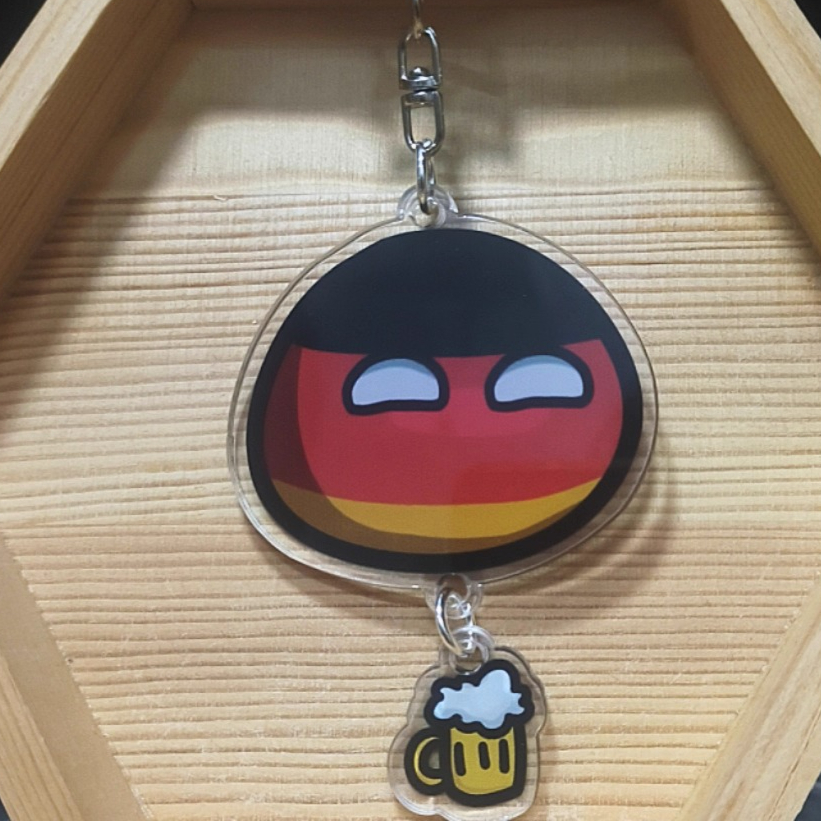 21 Styles Countryballs Keychai - Table Tennis France のレビューと価格