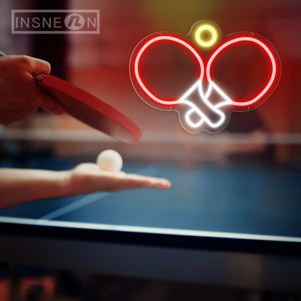 Table Tennis Neon Signs LED Co - Table Tennis Youth のレビューと価格