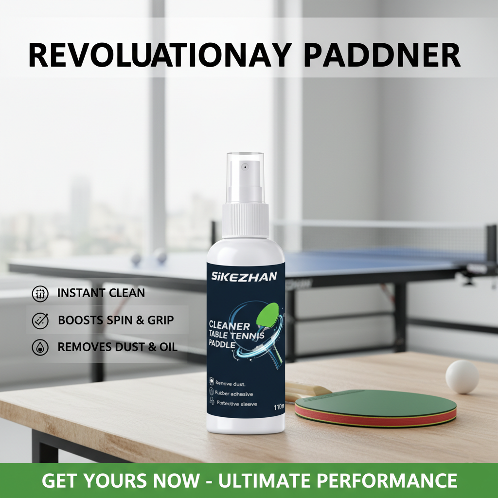 Ping Pong Paddle Cleaner Spray - Table Tennis Spin のレビューと価格