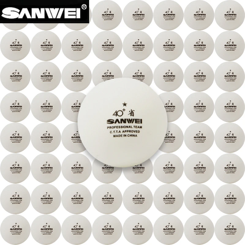 SANWEI 100pcs/pack 40+ Table T - Table Tennis Game Pc のレビューと価格