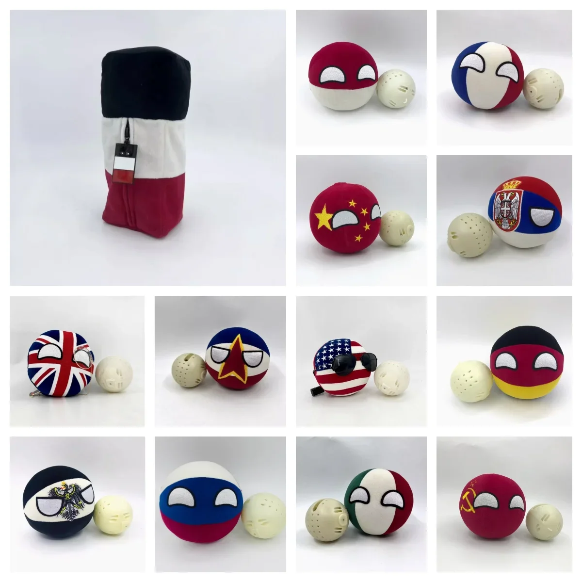 CountryBalls Plush Doll German - Table Tennis France のレビューと価格