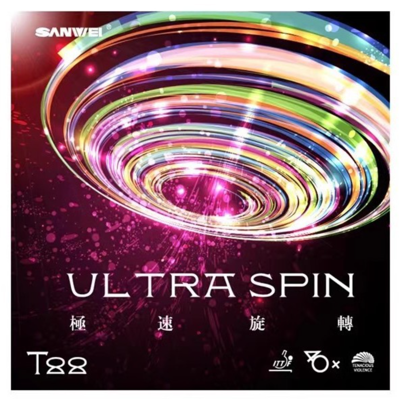 Original SANWEI T88 Ultra Spin - Table Tennis Spin のレビューと価格