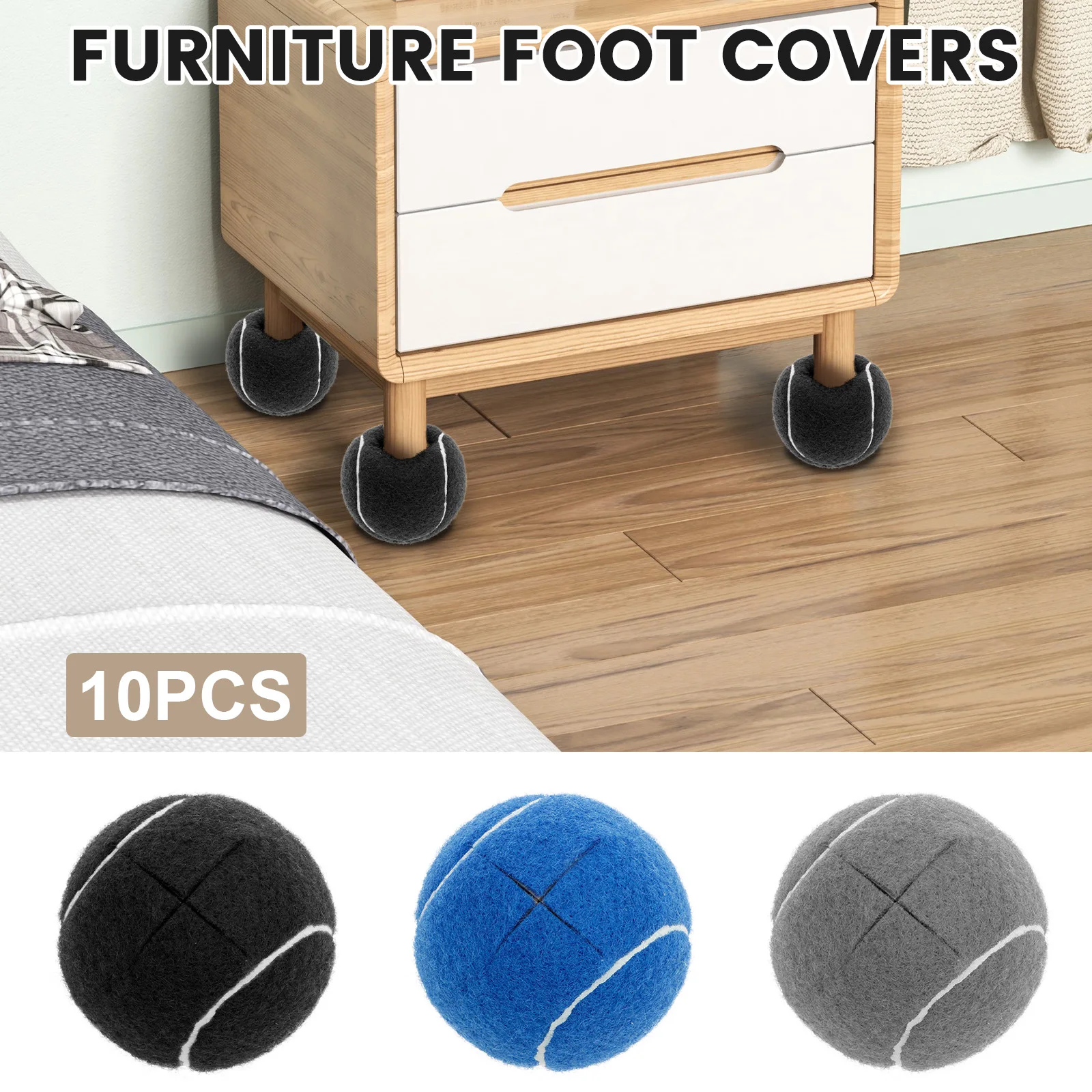 10Pcs Table Chair Foot Covers  - Table Tennis Footwork のレビューと価格