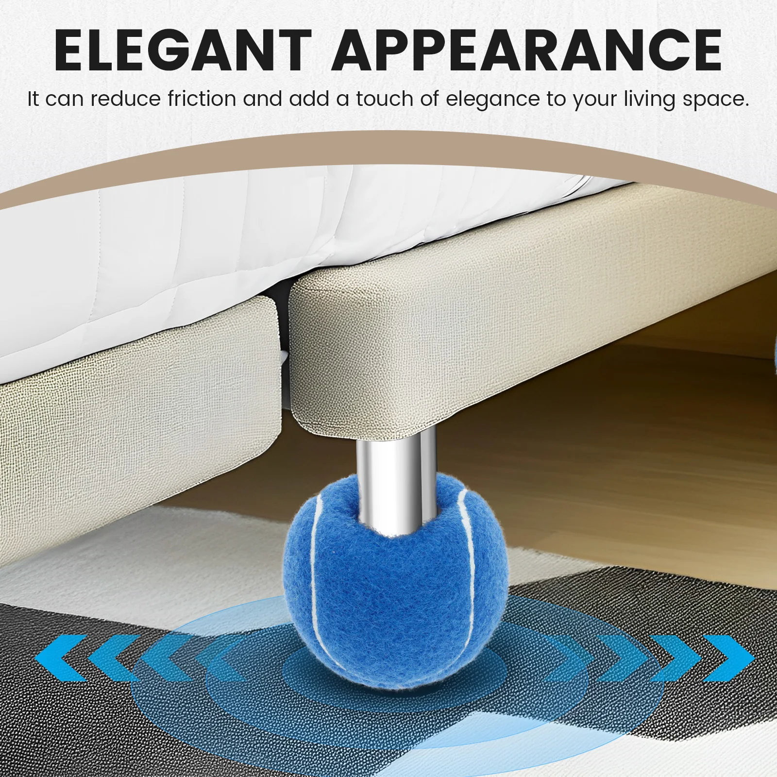 10Pcs Table Chair Foot Covers  - Table Tennis Footwork のレビューと価格