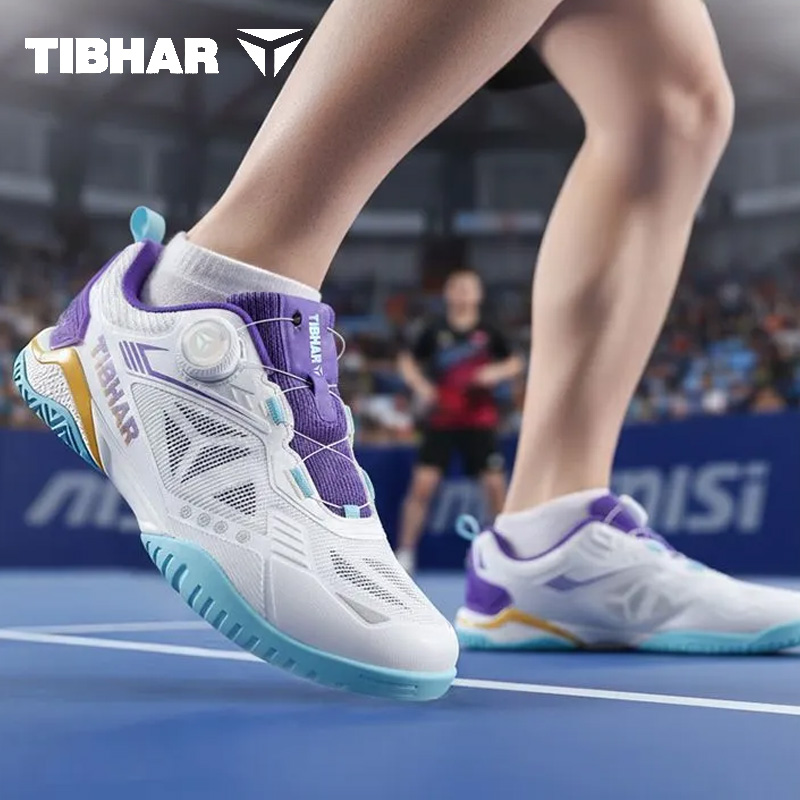 TIBHAR Table Tennis Shoes Men  - Table Tennis News のレビューと価格