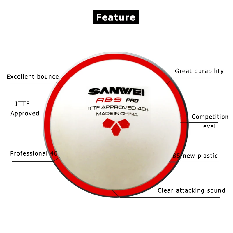 3Stars SANWEI ABS PRO 40+ Tabl - Table Tennis Game Pc のレビューと価格