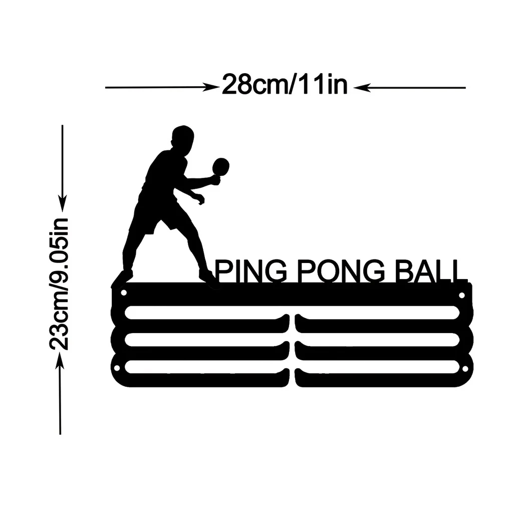 CIFBUY Metal Wall Art Sports M - Table Tennis Dimension のレビューと価格